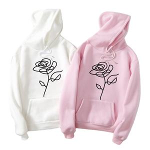 Sudaderas con capucha de moda para mujer, de Color sólido, diseño informal de calidad orientada a la exportación, logotipo personalizado, precio Premium barato - Product Image 2