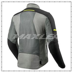 Chaqueta reflectante corta aprobada por la CE, transpirable, ligera, impermeable, textil, a prueba de viento, ropa deportiva para todas las estaciones - Product Image 5