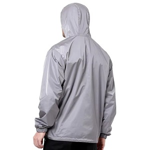 Nouveau style Blouson Bomber Homme d'extérieur en Gros 100% Polyester Col Rabattable Demi-Zip Hiver Coupe-Vent Respirant - Product Image 5