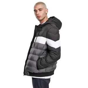 Wholesale Puffer Jacket Custom Logo Oem Printed High Quality Customized Winter Jacket For <b>Men</b> Bubble Puffer Jacket With Pockets - Product Image 2