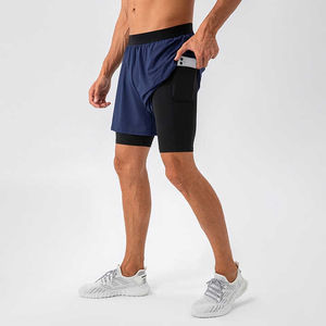 Shorts de course hommes Shorts de sport de gymnastique séchage rapide entraînement entraînement Gym Fitness Jogging été entraînement Shorts de course livraison DDP - Product Image 5