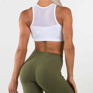 Conception personnalisée OEM femmes débardeur dernière mode chaude pour l'entraînement Gym Fitness décontracté Hip Hop hauts courts dames chemises décontractées - Product Image 2