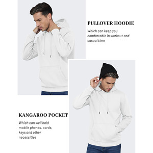 Sudaderas con Capucha de Algodón 100% de Diseño Superior al por Mayor, Sudaderas Unisex Transpirables para Exteriores, Estilo Vintage Lavado Ácido, Sudaderas con Capucha para Hombre - Product Image 3