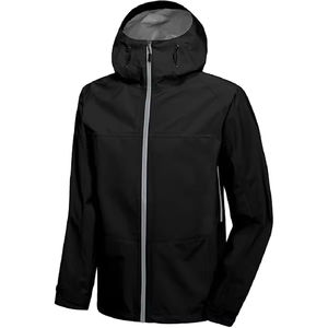 Chaqueta Impermeable para Hombre con Diseño Plegable, Capucha Ajustable y Acabado Duradero, Ideal para Viajes - Product Image 4