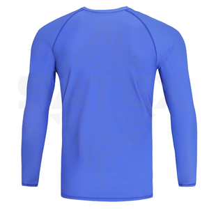 Rashguard MMA de haute qualité respirant en spandex/nylon UPF50+ personnalisable à manches longues, vêtements de fitness, entraînement BJJ, service OEM - Product Image 6