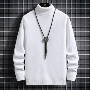 OEM logo personnalisé broderie imprimé design transfrontalier hiver hommes chandails vêtements intérieurs pulls molletonnés tricotés - Product Image 4