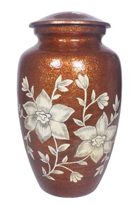 URNE DE CRÉMATION EN MÉTAL CLASSIQUE FOURNITURES FUNÉRAIRES URNE DE HAUTE QUALITÉ POUR LES CENDRES HUMAINES URNE - Product Image 4