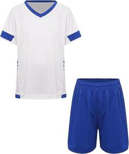 El mejor uniforme de fútbol de moda de tendencia de material, fabricante superior, servicio ODM, precio barato personalizado, impresión por sublimación de tamaño adulto - Product Image 3