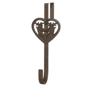 Celebración de invierno Calcetín de Navidad Soporte de metal Chimenea Mantel Decoración Festiva Santa Elf Reno Copo de nieve Exhibición - Product Image 1