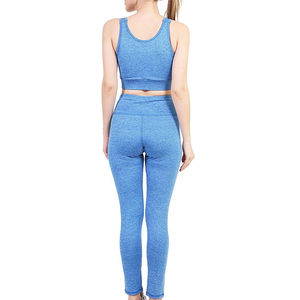 Conjunto de Yoga de Calidad Superior en Venta, Ropa Deportiva Transpirable de Secado Rápido sin Costuras para Mujer, Hecho en Pakistán - Product Image 6
