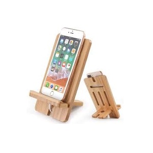 แท่นวางมือถือทำด้วยมือทำจากไม้สไตล์คลาสสิกหรูหรา - Product Image 6