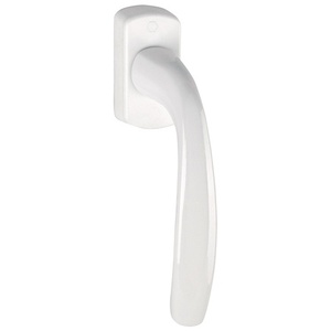 HOPPE Standard Window Handle 0810/U10 Aluminum 35 mm Traffic White New York <b>Over</b> <b>Door</b> Racks - Product Image 1