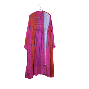 Robe pour femme en soie Banarasi Bandhani, dessinée à la main, style Jodhpur 14, tenue ethnique indienne, Kurta/Kurti, style pakistanais, nettoyage à sec uniquement, toutes tailles - Product Image 3