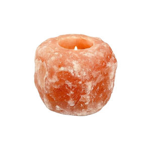 Hand Carved OEM Natural Himalayan Salt Tea Light Natural Crystal <b>Pink</b> Salt <b>Candle</b> Holder for Home Decoration Tealight Holder - Product Image 3