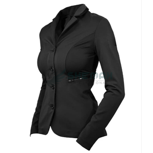 Chaqueta de equitación para mujer impermeable transpirable y elástica Elegante ropa de abrigo construida para la comodidad del entrenamiento ecuestre - Product Image 3