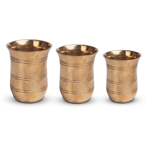 Verre à boire poli en métal cuivre de haute qualité pour un usage quotidien pour la maison et le bureau Finition naturelle au prix de gros - Product Image 1