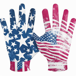 Gants de réception de football américain personnalisés Gants de sport de haute qualité Logo personnalisé et conception ODM OEM Prix de gros - Product Image 6