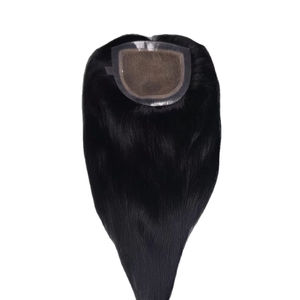 Topper de onda del cuerpo de las mujeres Miraje con pelo indio Remy Base de seda tupé sistemas de cabello para damas BD Hair Topper - Product Image 3