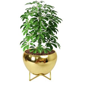 Maison décorative intérieur extérieur moderne grand grand métal vente en gros jardin plante Pots de fleurs et jardinières pour jardin salon décor - Product Image 5