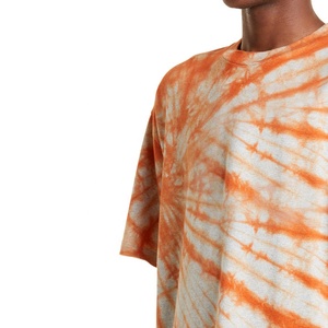 เสื้อยืดมัดย้อมพิมพ์ลายสำหรับผู้ชาย,เสื้อยืดแขนสั้นแฟชั่นพิมพ์ลายได้ตามต้องการบริการ OEM ดีไซน์ล่าสุด - Product Image 2