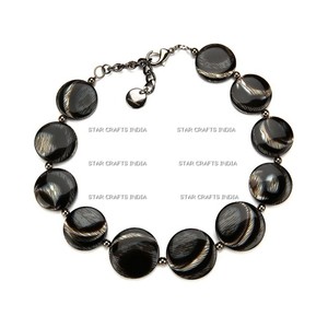 <b>Chunky</b> Beaded <b>Necklaces</b> Fashion Jewelry Best on Market High Top Quality Natural Resin <b>Beads</b> <b>Necklace</b> Resin Original Italian - Product Image 4