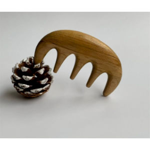 Prix de gros peigne à cheveux en bois de manguier pour femme peigne en bois portable de meilleure qualité pour usage domestique peigne de démêlage pour hôtel - Product Image 3