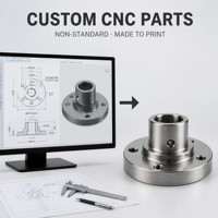Pièces usinées CNC en aluminium sur mesure, usinage 5 axes, composants usinés avec précision, service d'usinage basé sur dessin