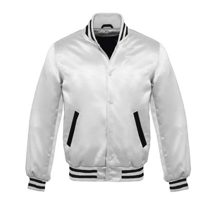 Vintage pour Bulls vestes pour hommes Chicago Varsity veste brodé Logo manches doublure douce col montant fermeture à glissière pour - Product Image 4