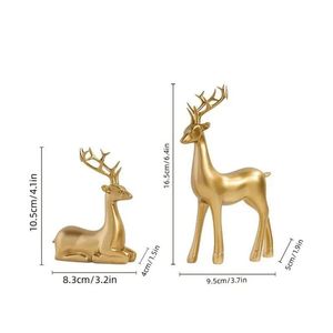 Lot de 2 sculptures d'art animalier pour la décoration de maison et de jardin Sculpture d'animaux Arts directement du fabricant et de l'exportateur - Product Image 3