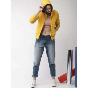 Vente en gros – Nouveaux sweats à capuche pour femmes 2025, couleur jaune unie, en polaire respirante et anti-boulochage, service OEM économique - Product Image 4