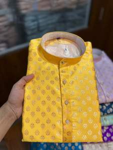 Pijama moderno Vintage ajustado Kurta para hombre, elegante traje de diseñador étnico para fiestas, celebraciones, estilo indio pakistaní - Product Image 4