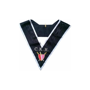 Masonic Master Mason Collar Terciopelo azul Bordado a mano Collar 2025 Royal Blue Low MOQ Collar masónico - Product Image 6