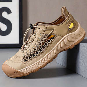 รองเท้าแตะผู้ชายแบบผูกเชือกสำหรับเดินป่ากลางแจ้ง ฤดูร้อน กันน้ำ ระบายอากาศได้ดี เหมาะสำหรับเดินลุยน้ำ - Product Image 2