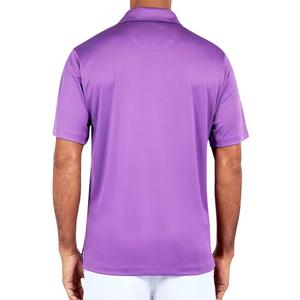 Venta al por mayor ligero 4 Way Stretch Sport Slim Fit Flamingo patrón estampado Golf Polos para hombres - Product Image 2