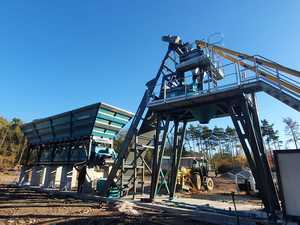 กระปุกเกียร์ผสมคอนกรีตขนาดกะทัดรัด60 M3/ชม., ประกอบด้วยส่วนประกอบหลักปั๊มเครื่องยนต์ - Product Image 6