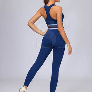Vêtements d'entraînement sans couture Vêtements de sport pour femmes Tenue de sport Gym Fitness Ensemble Ensembles pour femmes Ensembles de yoga - Product Image 3