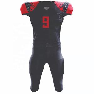 Uniformes de sublimación digital de fútbol americano personalizados, conjunto de pantalones y Jersey, uniformes de fútbol con bandera de equipo deportivo sublimado - Product Image 4