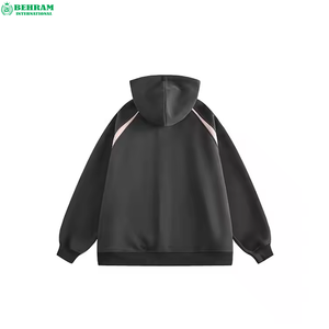 Sudadera con Capucha Personalizada con Logotipo Estampado, Unisex, Felpa Francesa Gruesa, Cierre de Cremallera, Estilo Clásico, Pedrería, Servicio OEM, 100% - Product Image 1