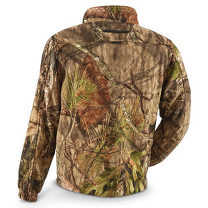 Chaqueta de Caza de Lona Sublimada Transpirable Hecha a Medida al por Mayor con Diseño de Logotipo Personalizado, Alta Calidad, Lista para el Invierno - Product Image 2