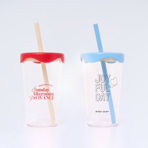<b>Reusable</b> Tritan Tumbler <b>Cup</b> with Straw 500ml-Cute Design for Giveaways - Product Image 5