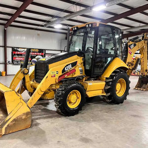 Chargeuse-pelleteuse Caterpillar 420E d'occasion avec moteur JCB, roulement de boîte de vitesses, chargeur frontal à charge nominale de 8 tonnes - Product Image 1