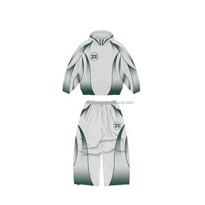 Premium épais hiver polaire 380 GSM coupe-vent ensemble tissu doux élégant dégradé panneau logo personnalisé broderie impression grande taille - Product Image 1