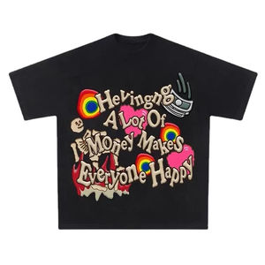 Camiseta de Hombre de Alta Calidad, Personalizada, 100% Algodón, Antiarrugas, Transpirable, con Estampado Serigrafiado, Estilo Urbano - Product Image 1