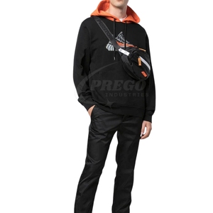 Men <b>Hoodie</b> Winter Casual Sporty Pullover Breathable <b>Lightweight</b> Polyester Cotton Fabric Streetwear Fashion Design Bulk Wholesale - Product Image 3