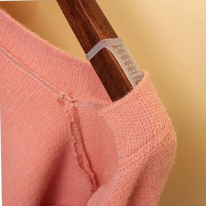 Clothing Hanger Grips Clear Non-Slip Rubber Clothes Hanger Strips Silicone <b>Accessories</b> Products - Product Image 3