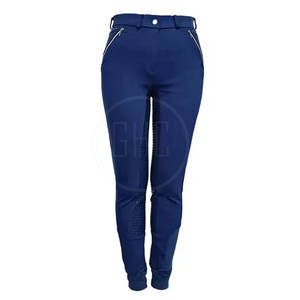Cómodos Jodhpurs de cuero para mujer, Jodhpurs transpirables de calidad premium para mujer - Product Image 1