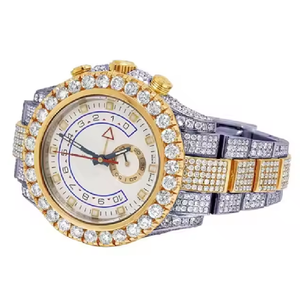 Luxury Charm Fashion Antique Style Quartz ETA Analog Chronograph Watch with <b>Glass</b> Dial and Stainless Steel Band - Product Image 3