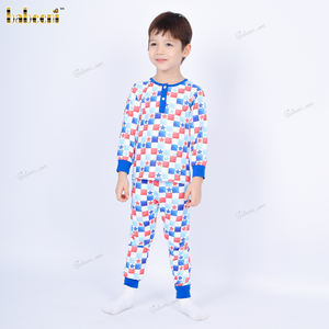 All-<b>American</b> Boys' Casual Set ODM OEM wholesale romper boy <b>clothing</b> - BC1329 - Product Image 3