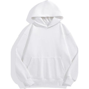 Pulls à capuche personnalisés 100% coton pour hommes Sweat à capuche surdimensionné vierge en éponge française de haute qualité pour hommes - Product Image 2