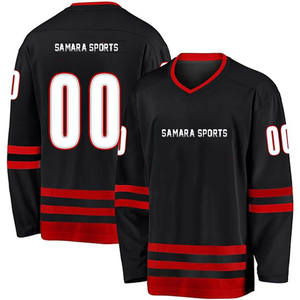 Nuevo diseño Uniforme de hockey Hockey Recién llegado Nivel internacional Campo de hielo Hockey Jerseys de hielo Sublimación personalizada - Product Image 2